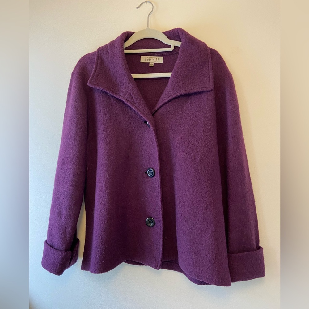 Kasper wool blazer - size XL